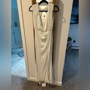 Showpo Sleeveless Plunge Maxi Gown